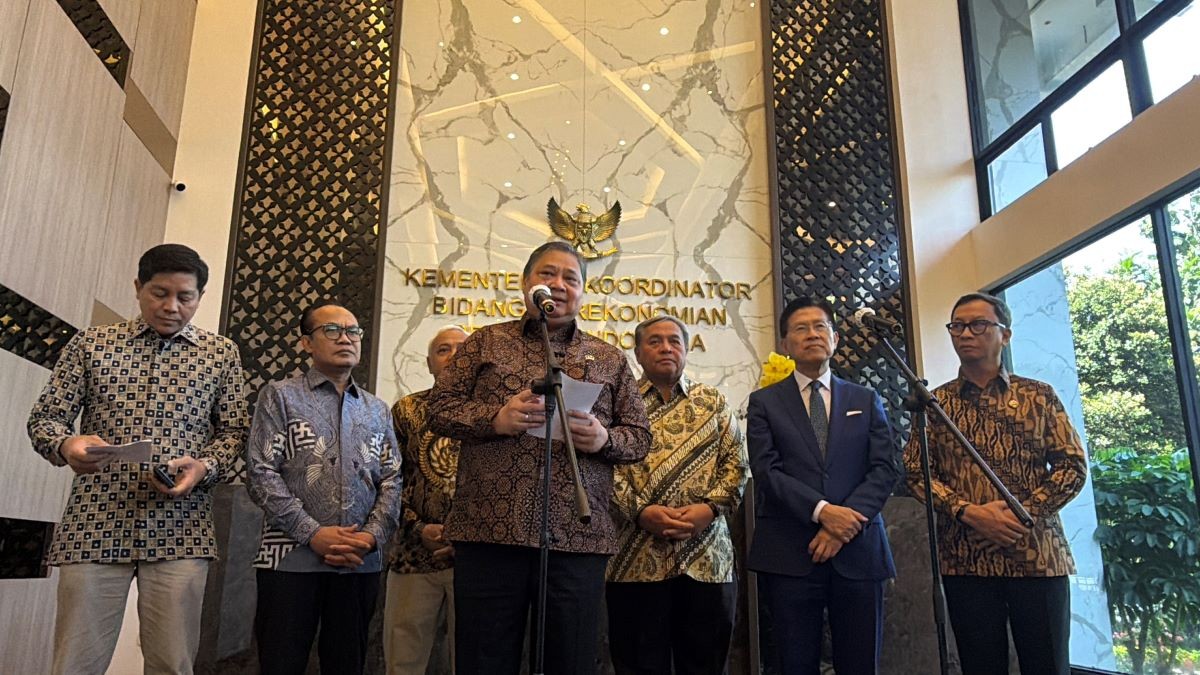 Airlangga: Kadin Diplomatic Forum Breakfast Jadi Ajang Perkuat Fondasi Ekonomi RI. (Foto: Anggie Ariesta/iNews Media Group)