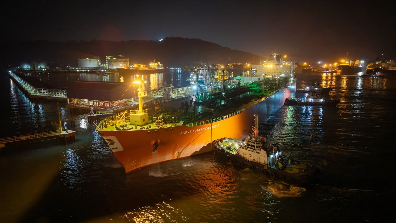 Pertamina Kedatangan 45,9 Ribu Metrik Ton LPG dari AS. (Foto Istimewa)