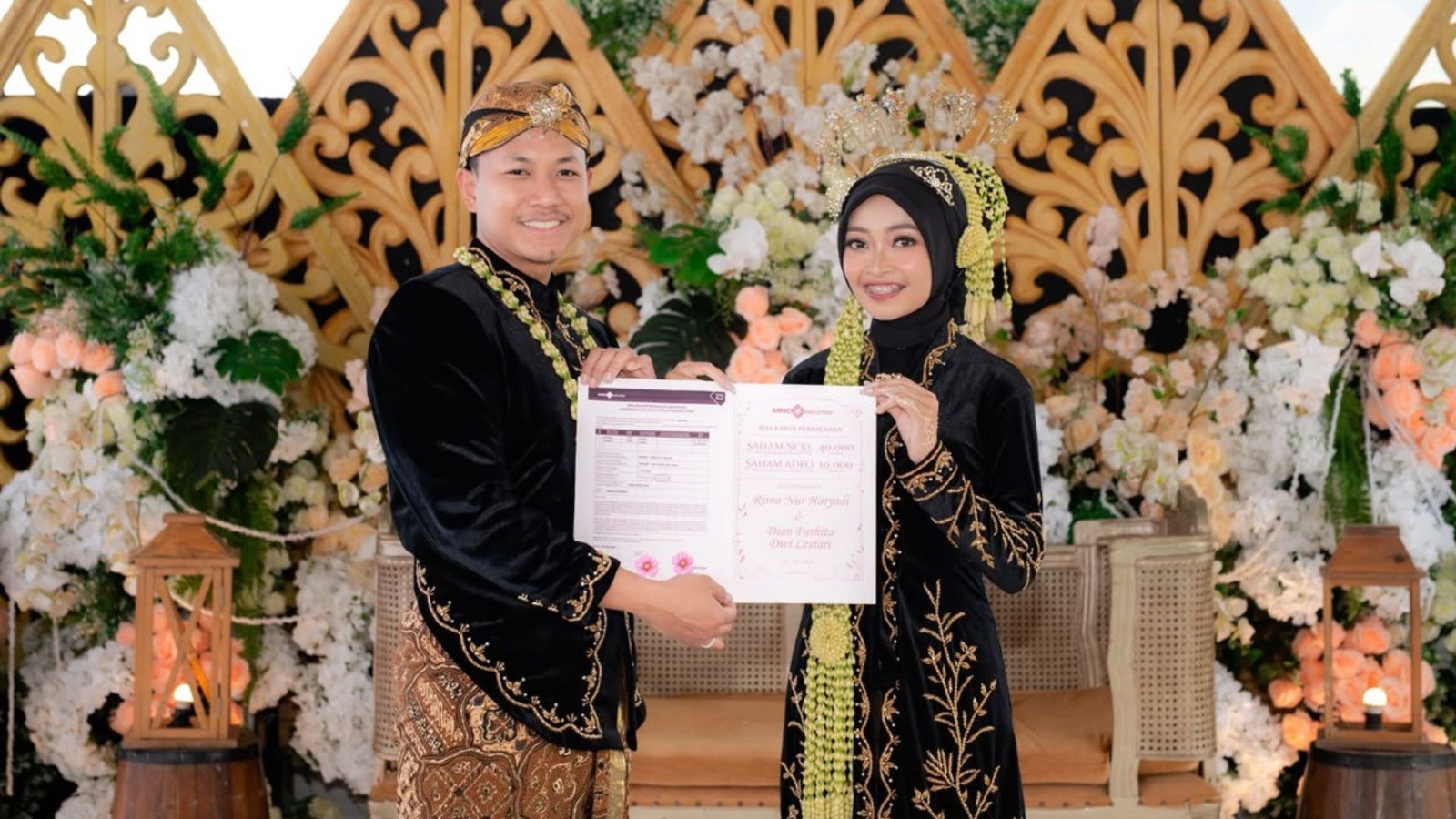 MNC Sekuritas Dukung Nasabah Wujudkan Cinta Lewat Mahar Saham. (Foto: MNC Sekuritas)