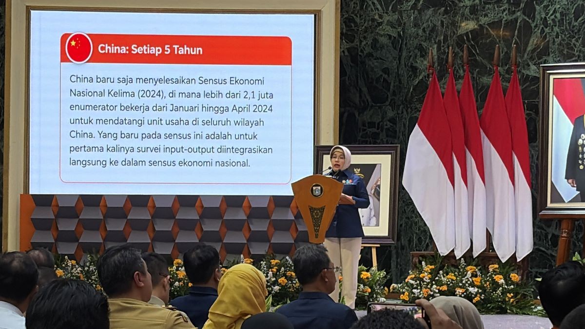 BPS Studi Banding ke China, Adopsi Strategi Pengumpulan Data Sensus Ekonomi. (Foto: Anggie Ariesta/iNews Media Group)