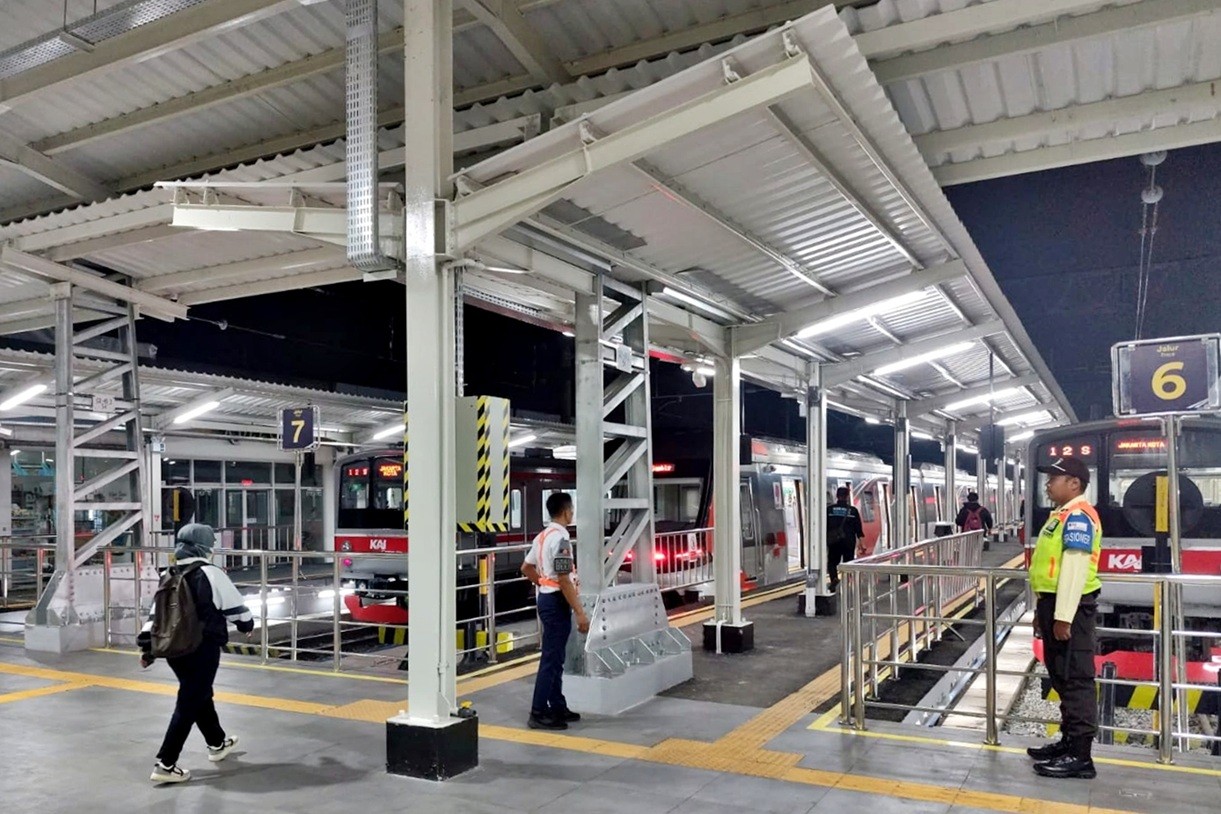 Tiga Peron Baru Stasiun Bogor Kini Bisa Layani KRL 12 Rangkaian Gerbong. (Foto Istimewa)
