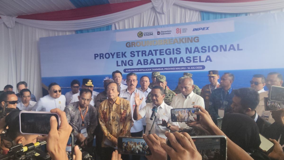 Proyek Abadi Masela Akhirnya Mulai Konstruksi Setelah 28 Tahun Perencanaan. (Foto: Iqbal Dwi Purnama/iNews Media Group)
