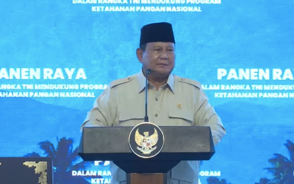 Prabowo Terima Laporan Ada Petani yang Bisa Liburan ke Hong Kong