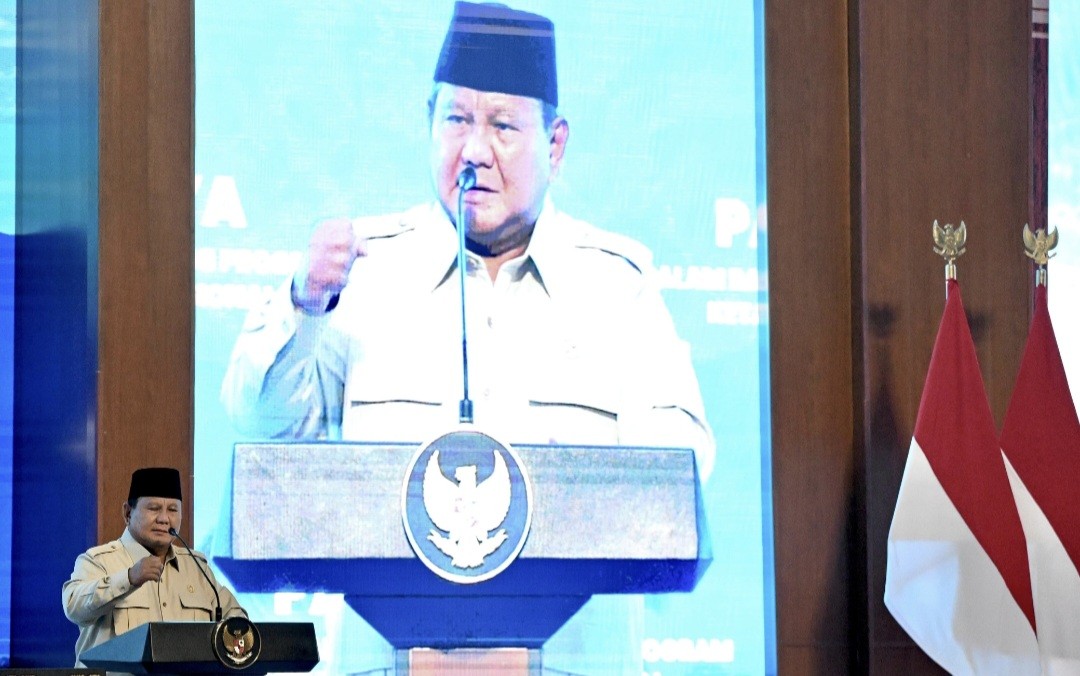 Prabowo ke Petani: Kau Pahlawan Sebenarnya, Hasilkan Pangan untuk Semua (FOTO:Dok Laman BPMI Setpres)