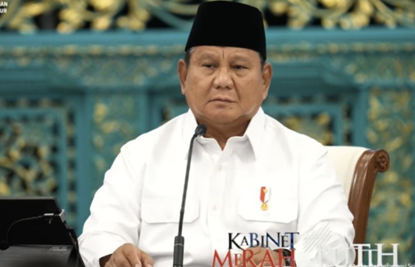 Prabowo Pimpin Sidang Kabinet Paripurna di Istana, Evaluasi Jelang 2 Tahun Pemerintahan (FOTO:Dok BPMI Setpres)