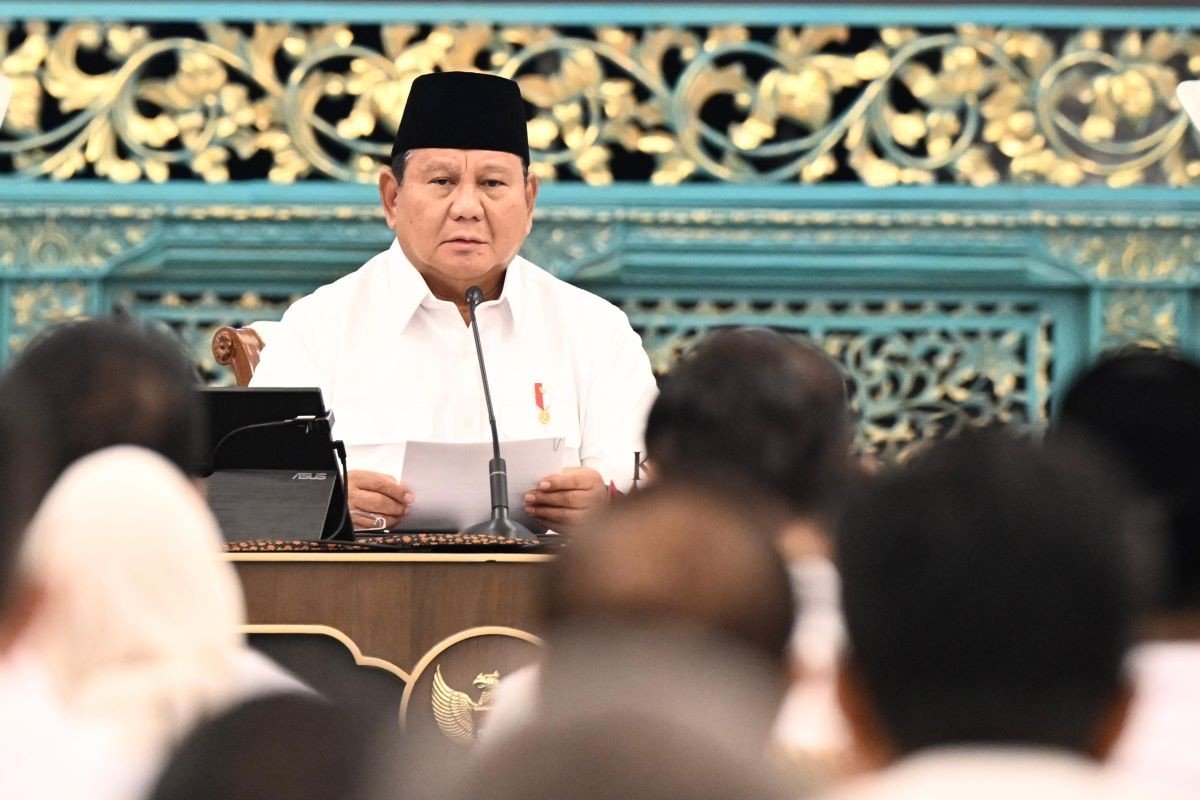 Prabowo Ungkap PT DSI Kelola Devisi USD10,5 Miliar dalam 1,5 Bulan. (Foto: BPMI Setpres)