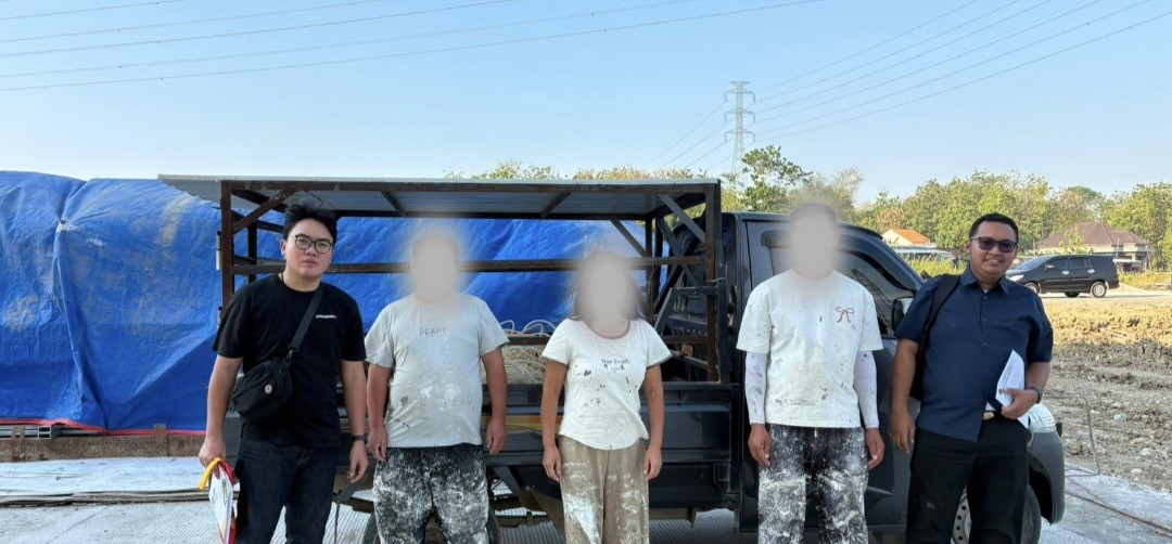 Imigrasi Blora Deportasi 4 Warga China usai Akali Visa Prainvestasi untuk Bekerja Konstruksig (FOTO:Dok Ist)