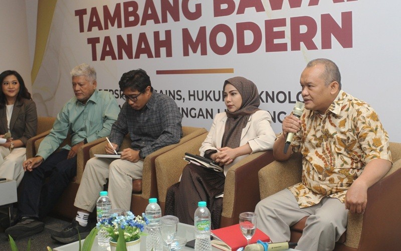 PT Dairi Prima Mineral (DPM) akan melanjutkan proyek tambang bawah tanah timah hitam (Pb) dan seng (Zn) di Sumatera Utara. (Foto: iNews Media/Yanto Kusdiantono)