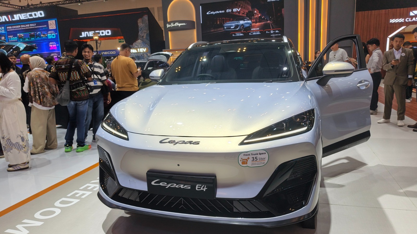 3 Mobil Listrik Ini Curi Perhatian Pengunjung di GIIAS 2026, Intip Spesifikasinya. (Foto: MNC Media)