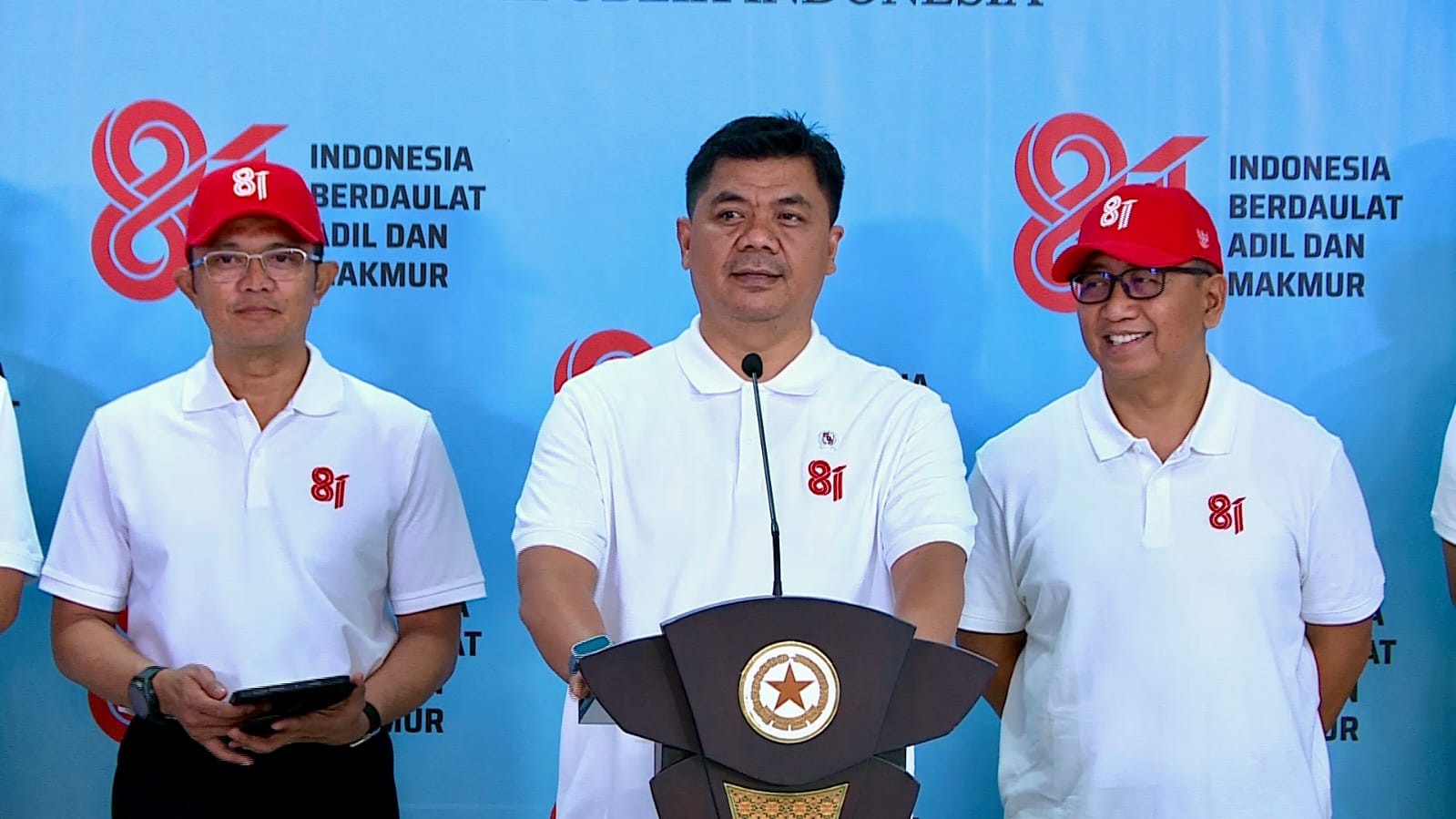 Meriahkan HUT Ke-81 Kemerdekaan RI, Pemerintah Gelar Pesta Rakyat Sehari Penuh di Monas. (Foto: MNC Media)