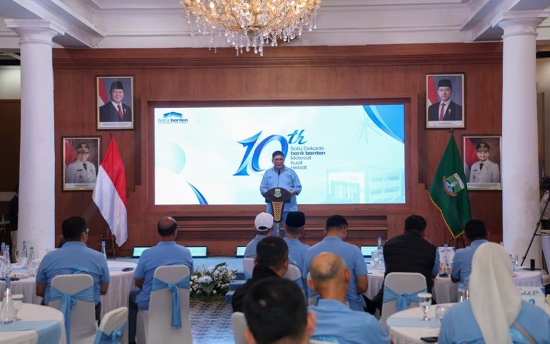 PT Bank Pembangunan Daerah Banten (Perseroda) Tbk mencatat  laba bersih sebesar Rp21,3 miliar di semester I-2026 . (Foto: Dok. Pemprov Banten)