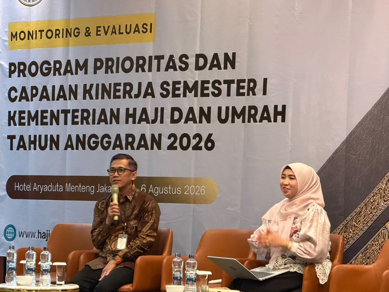 Gelar Monev Capaian Kinerja Semester I, Kemenhaj Perkuat Akuntabilitas dan Tata Kelola Program (FOTO:Dok Laman Kememhaj)