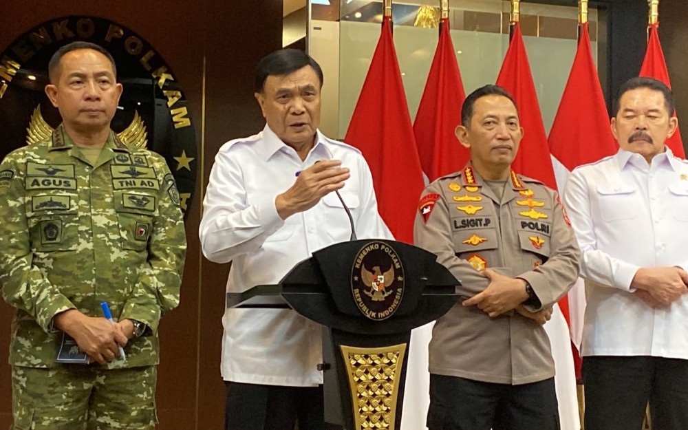 Menko Polkam Pastikan Situasi Dalam Negeri Aman Terkendali, Minta Masyarakat Tak Terpengaruh Hoaks