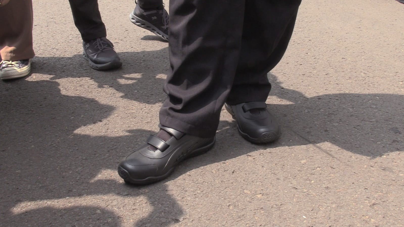 Sepatu Lokal Hasil Inovasi BRIN Dipamerkan di Istana, Harganya Rp75 Ribuan. (Foto Binti M/IMG)