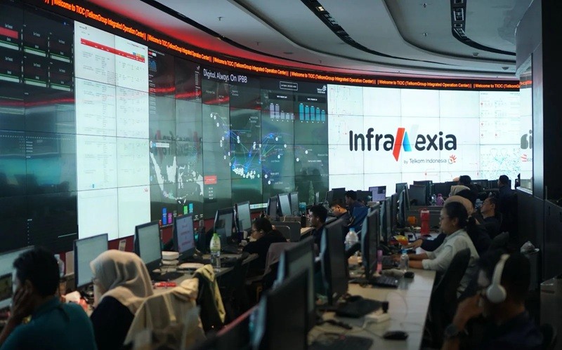 PT Telkom Indonesia (Persero) Tbk (TLKM) terus memperkuat posisi PT Telkom Infrastruktur Indonesia (InfraNexia) sebagai operating company perseroan. (Foto: Ist)