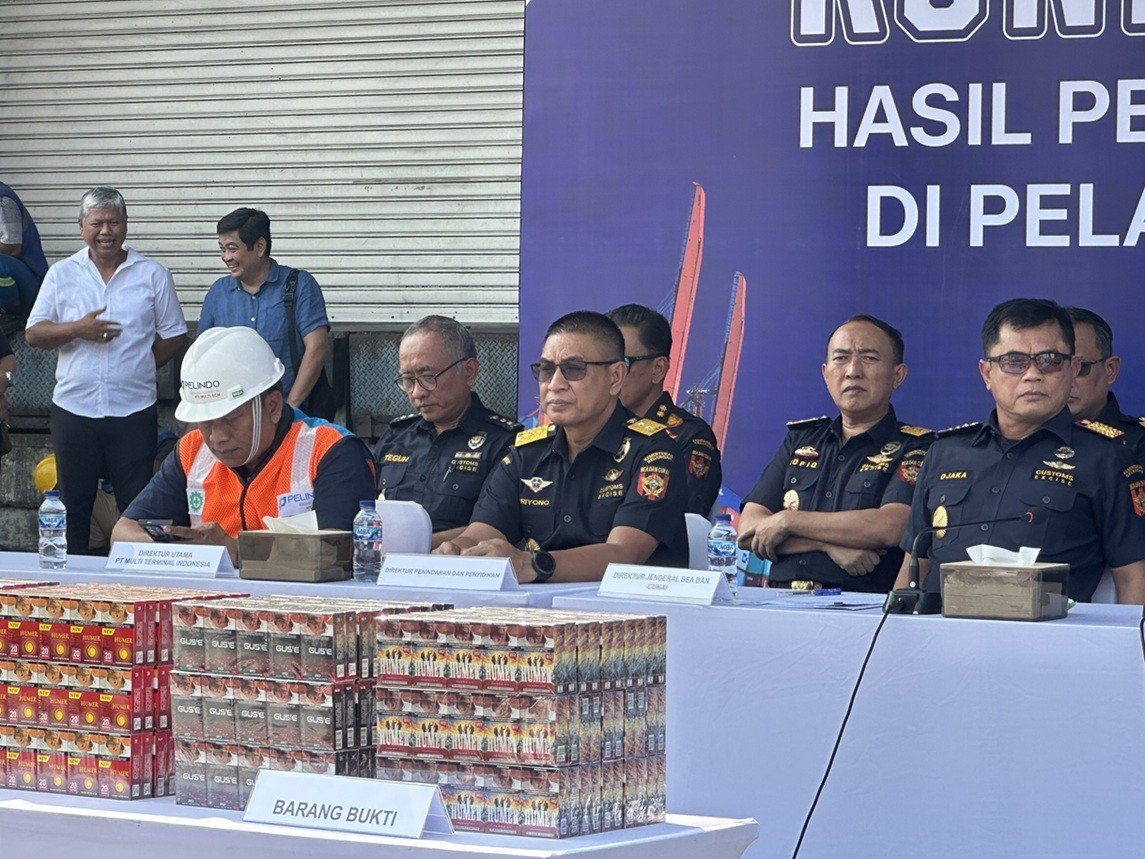 Penindakan Rokok Ilegal Capai 1,2 Miliar Batang per Juli 2026, Melesat 100 Persen. (Foto Ari Sandita/IMG)