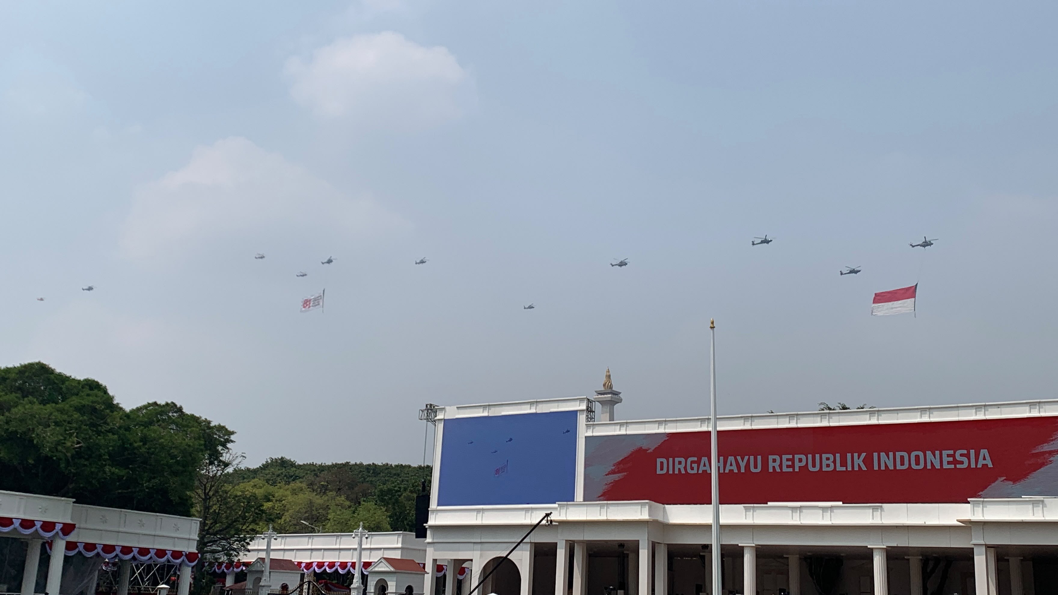 81 Pesawat dan Helikopter TNI Bakal Atraksi di Langit Jakarta saat HUT RI (FOTO:Dok Ist)