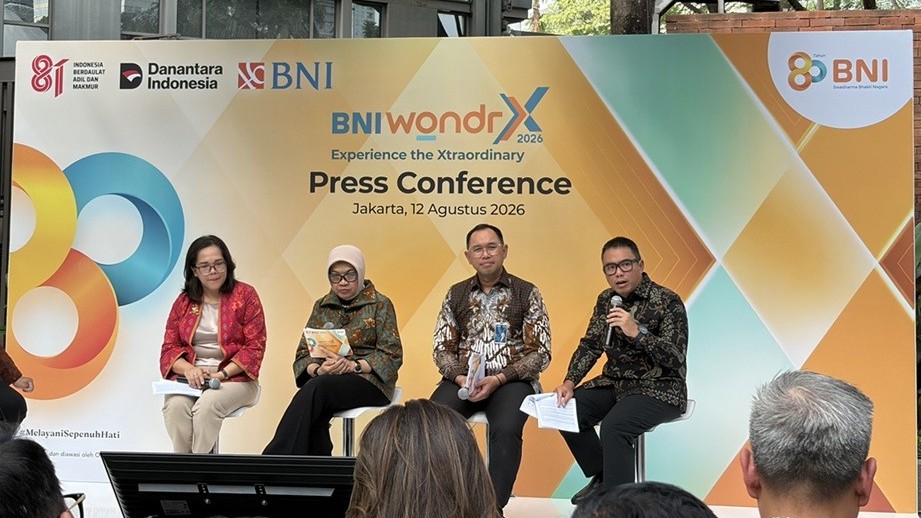 BNI (BBNI) Bidik Transaksi Tumbuh 14 Persen lewat Gelaran WondrX 2026. (Foto Anggie/IMG)