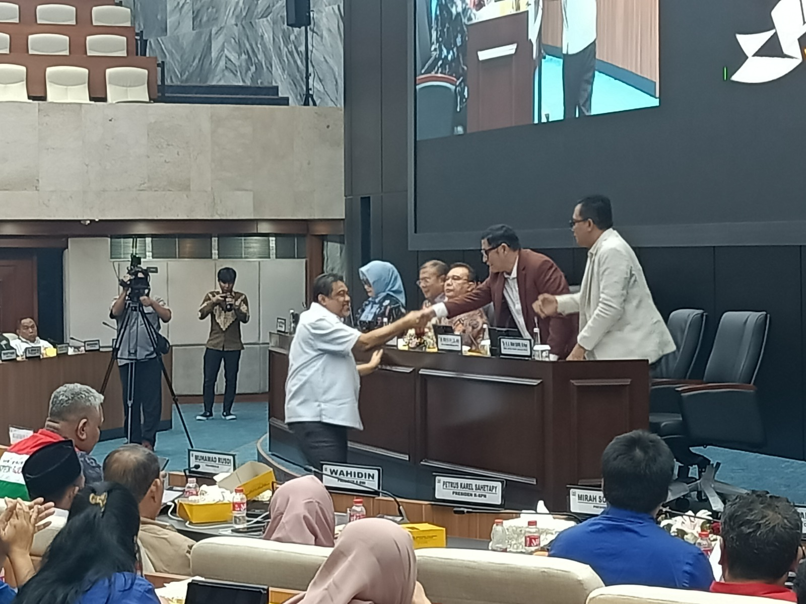 KSPI Harap Pembahasan RUU Ketenagakerjaan Tak Seperti Omnibus Law, Minta Buruh Dilibatkan. (Foto: MNC Media)
