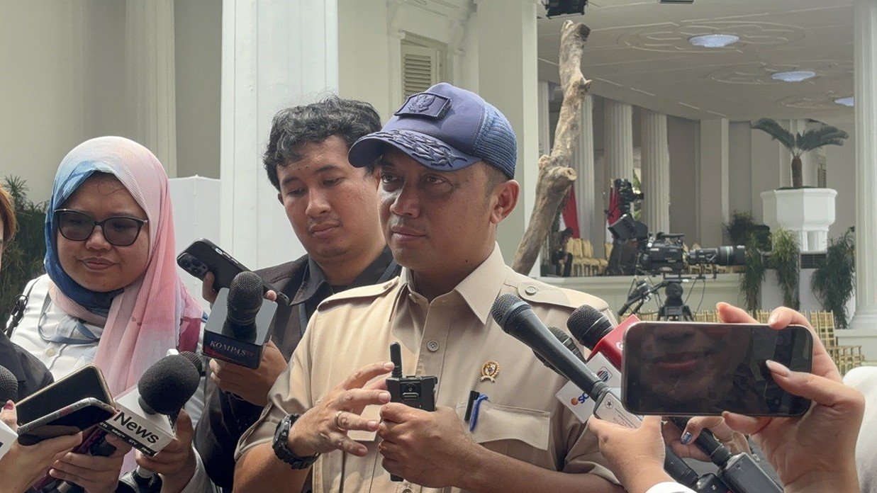Mensesneg: Persiapan Upacara HUT ke-81 RI di Istana Capai 99 Persen. (Foto Riyan Rizki/IMG)