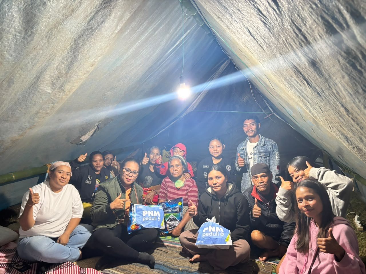 PNM Peduli Ulurkan Tangan untuk Korban Gempa di NTT. (Foto Istimewa)