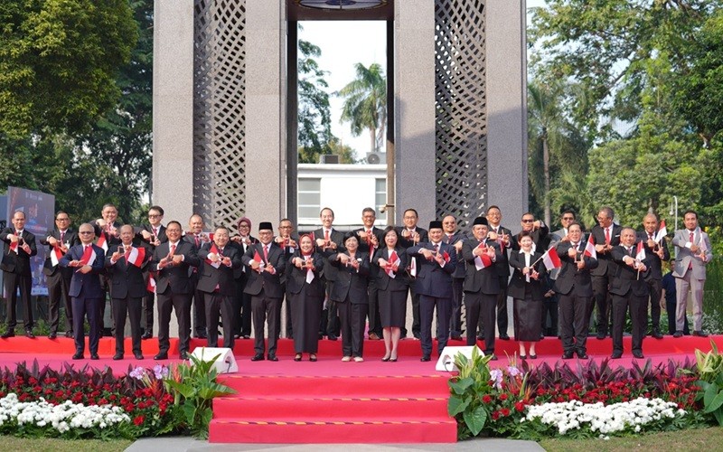 Bank Indonesia (BI) bersama Asosiasi Sistem Pembayaran Indonesia (ASPI) resmi meluncurkan Kartu Kredit Indonesia (KKI) pada Senin (17/8/2026). (Foto: Dok. BI)