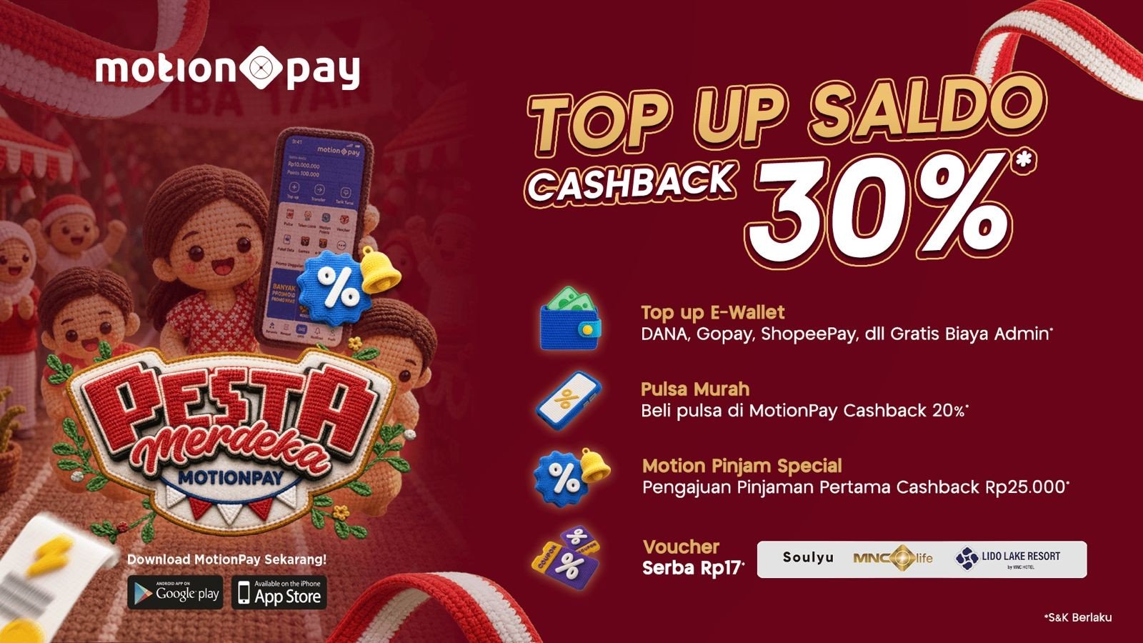 Pengeluaran Naik di Agustus? Ini 5 Jurus ala MotionPay yang Bikin Transaksi Digital Lebih Untung. (Foto; Doc MotionPay)