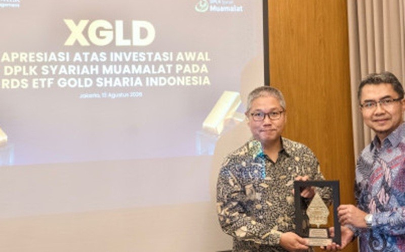 DPLK Syariah Muamalat resmi menjadi investor institusi pertama yang berinvestasi pada Exchange Traded-Fund (ETF) berbasis emas. (Foto: Ist)