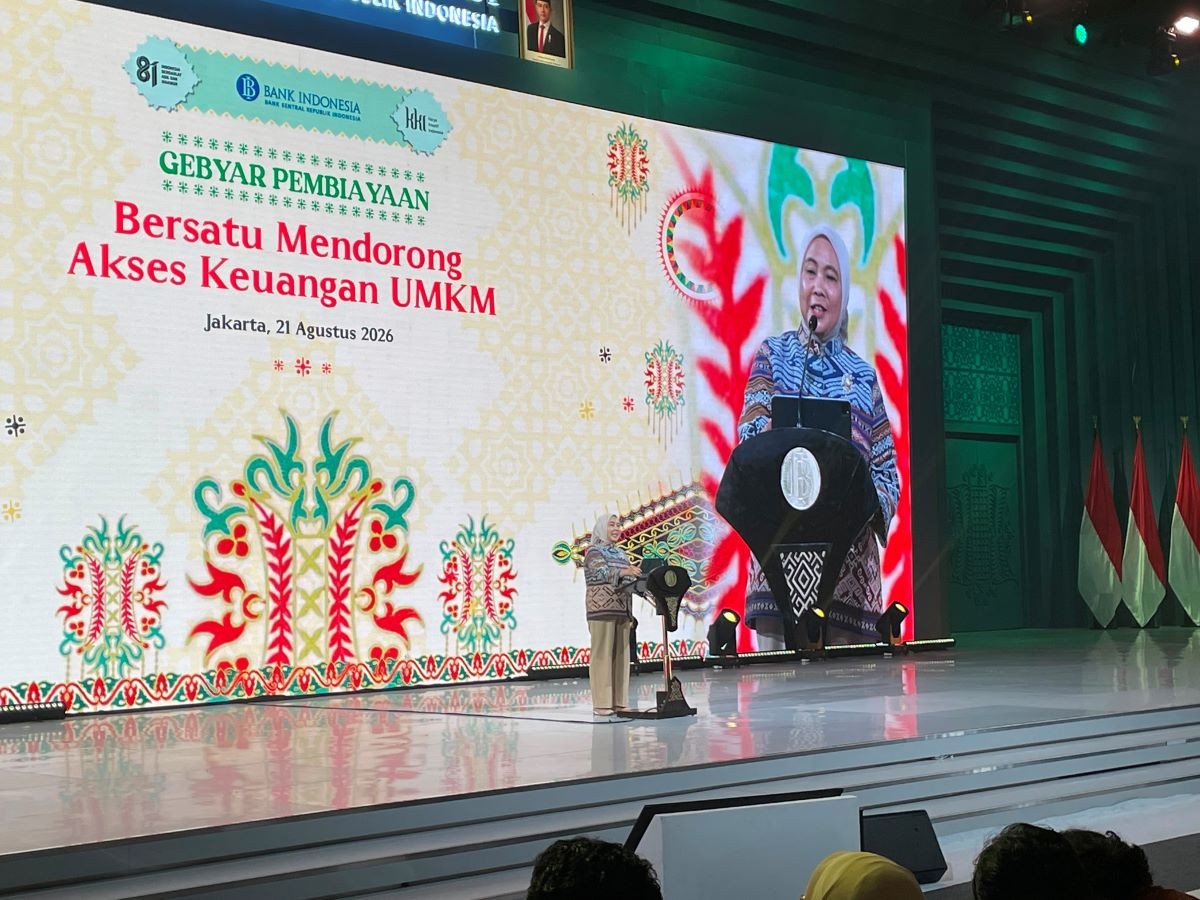 BI Ungkap Kredit Bermasalah UMKM Capai 5,6 Persen, di Atas NPL Nasional. (Foto: Tangguh Yudha/iNews Media Group)