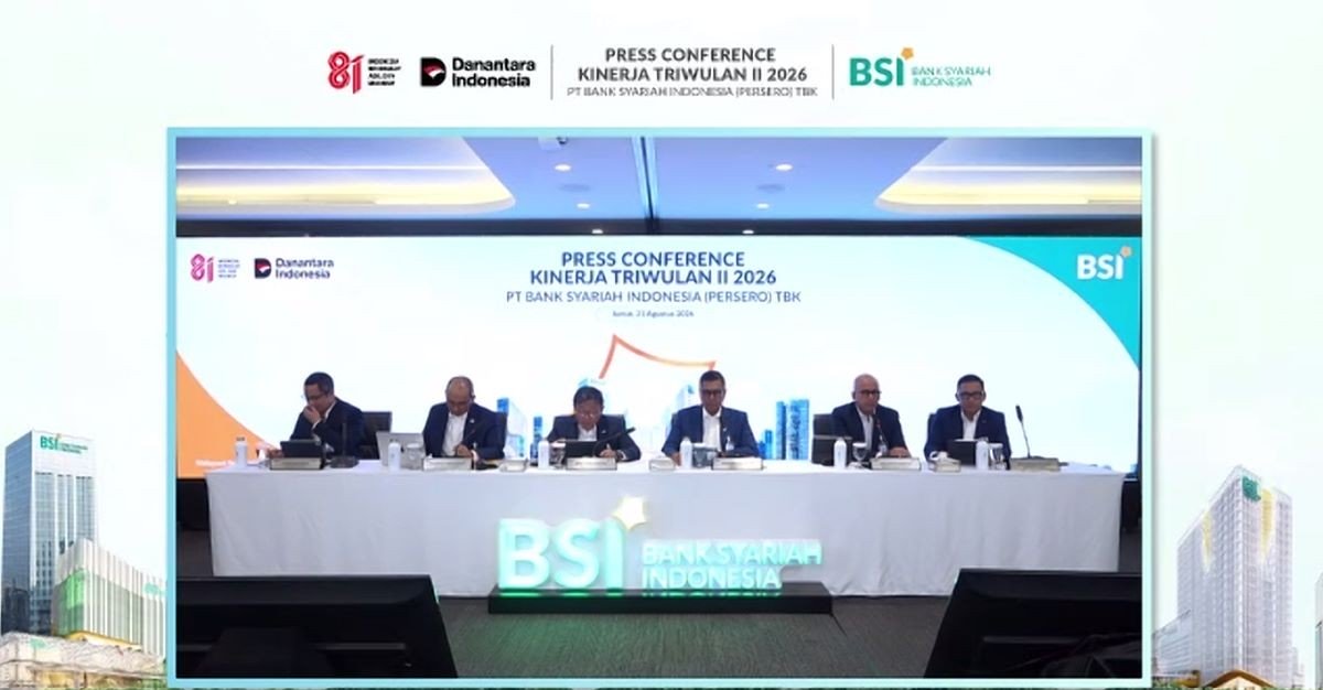 BSI (BRIS) Raup Laba Rp4,16 Triliun di Semester I-2026, Bisnis Emas Tumbuh 80,5 Persen. (Foto: Rohman Wibowo/iNews Media Group)