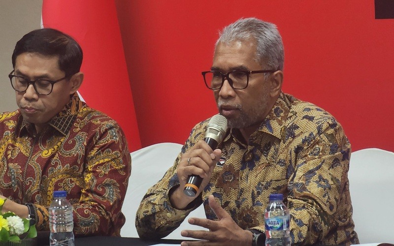 Danantara mencatat animo masyarakat yang cukup tinggi terhadap penyelenggaraan Danantara Housing Expo 2026. (Foto: iNews Media/Iqbal Dwi Purnama)