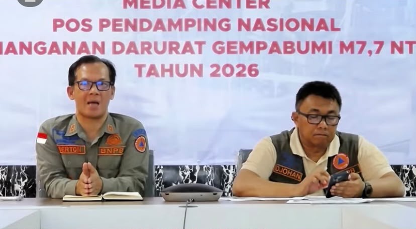 Update Korban Gempa NTT: 87 Meninggal Dunia dan 1.298 Luka-Luka. (Foto: BNPB)