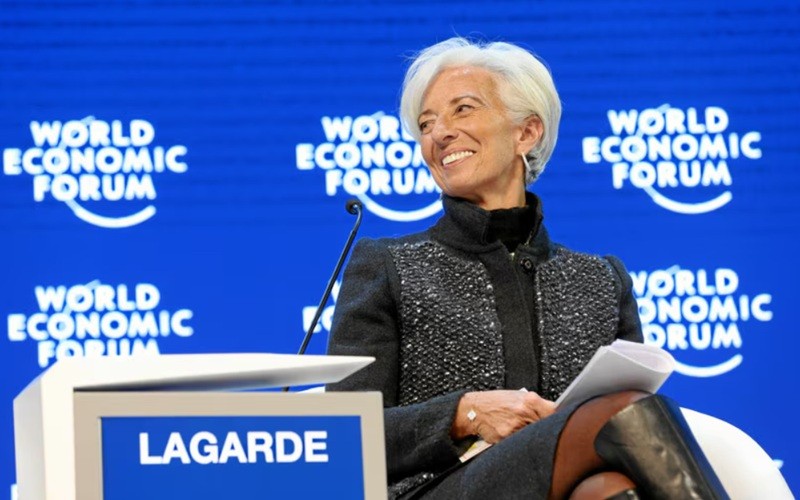 Presiden European Central Bank (ECB), Christine Lagarde berpotensi mengambil alih kepemimpinan World Economic Forum (WEF) pada 2027. (Foto: Dok. WEF)