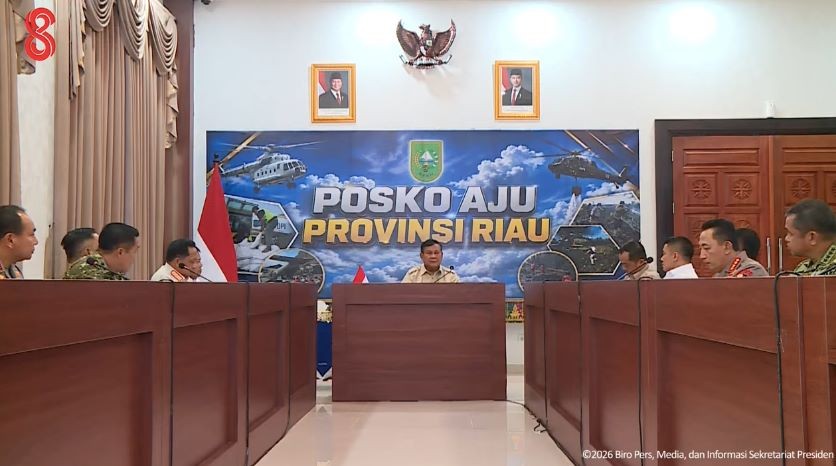 Prabowo Dapat Laporan Modus Perusahaan Bakar Lahan, Pakai Jasa Rakyat Kecil. (Foto: Youtube Sekper)