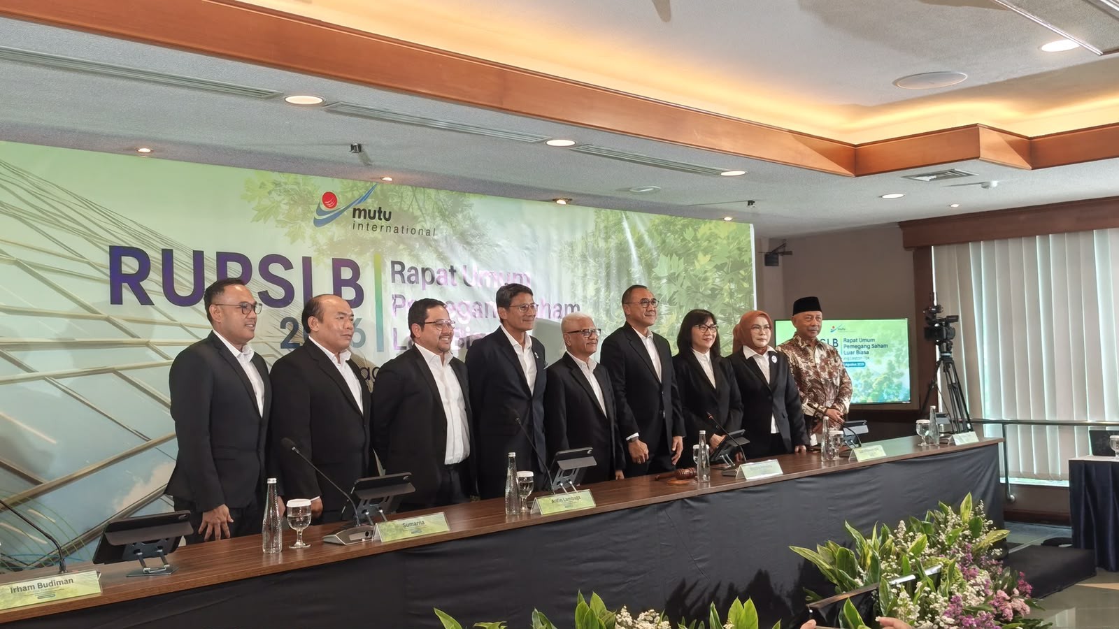Sandiaga Uno Ditunjuk Jadi Presiden Komisaris MUTU International (MUTU) (Foto: iNews Media Group)