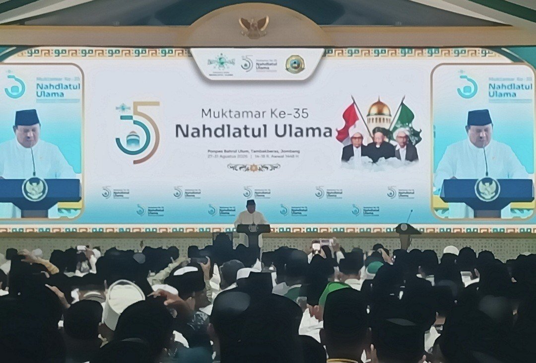 Prabowo Sebut Kalau Indonesia Mau Bangkit dan Aman, Pemerintah Harus Dekat dengan NU-Muhammadiyah (FOTO:Dok Ist)
