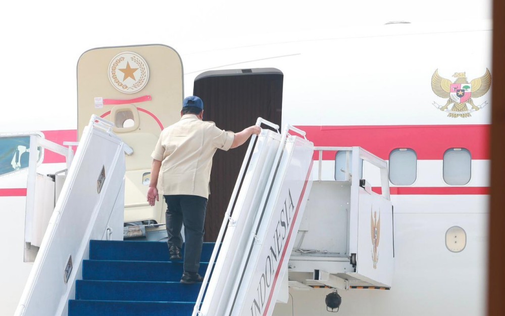 Terbang ke Jombang, Presiden Prabowo Dijadwalkan Buka Muktamar NU