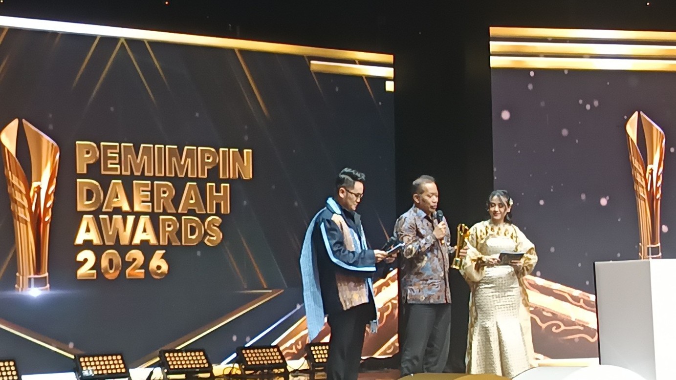 Pemimpin Daerah Awards 2026, Menkop Tekankan Peran Vital Pemda Sukseskan Kopdes Merah Putih. (Foto Rohman/IMG)