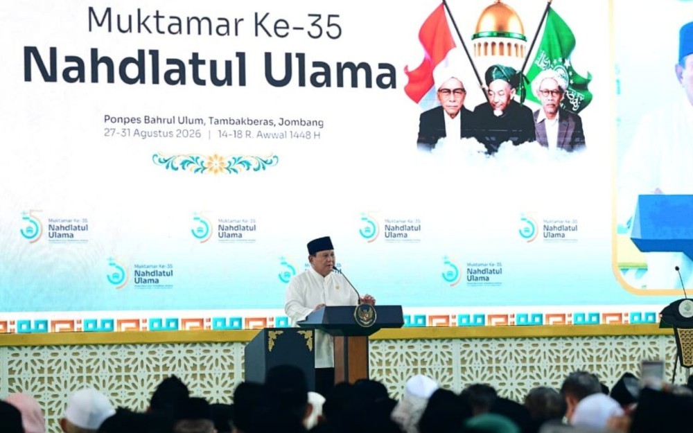 Apresiasi Pidato Prabowo, Peserta Muktamar NU Berharap Sinergi Ulama dan Pemerintah Makin Kuat