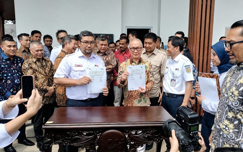PT Solusi Sinergi Digital Tbk (WIFI) menjalin kerja sama dengan PT KA Properti Manajemen untuk menghadirkan konektivitas digital di Manggarai. (Foto: Ist)