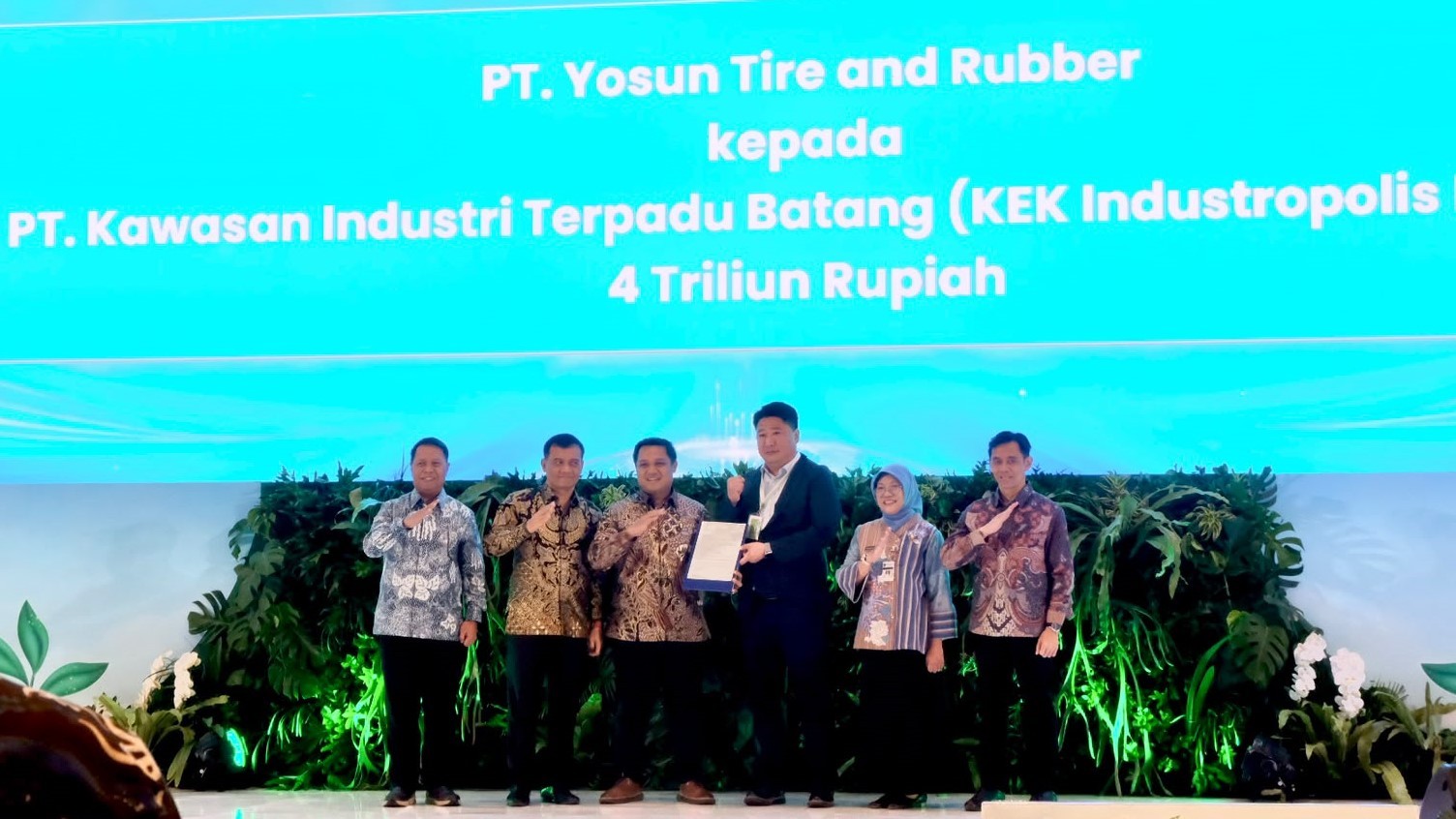 Investor China Komitmen Investasi hingga Rp4 Triliun di KEK Industropolis Batang (foto: iNews Media Group)