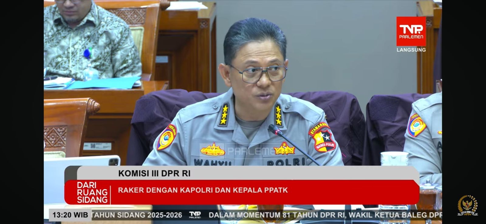 Pagu Anggaran Kepolisian 2027 Rp139 Triliun, Polri Usulkan Penambahan Rp66 Triliun. (Foto: MNC Media)