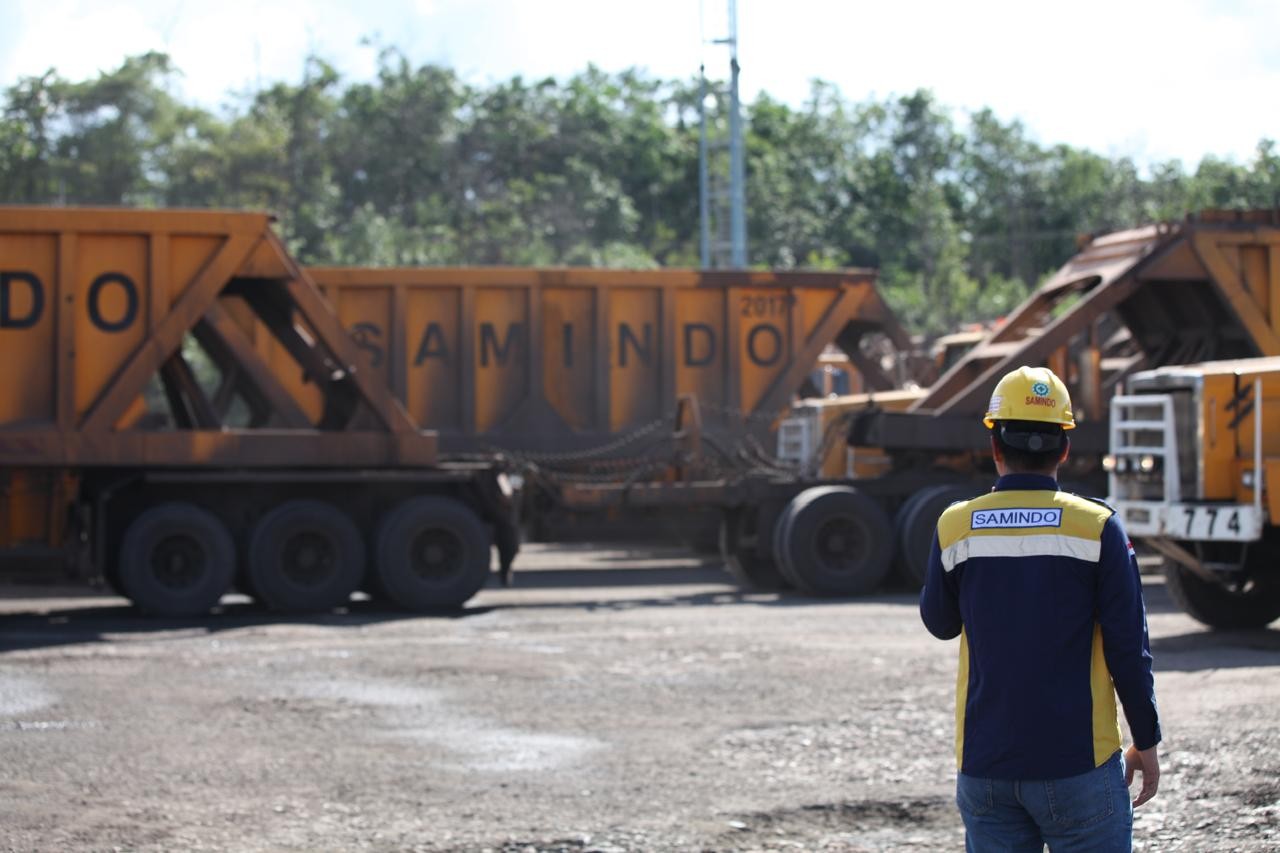 Hingga Juli 2026, Samindo (MYOH) Catat Volume Pemindahan Batuan 21,01 Juta BCM. (Foto: Samindo)