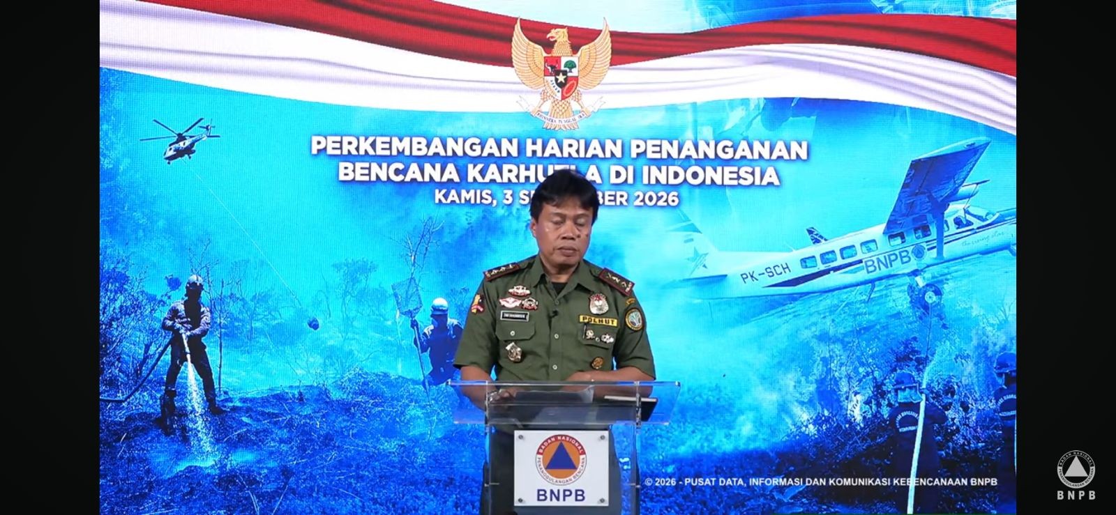 Kemenhut Beri Sanski Administratif ke 20 Subjek Hukum Imbas Karhutla (FOTO:Dok Ist)