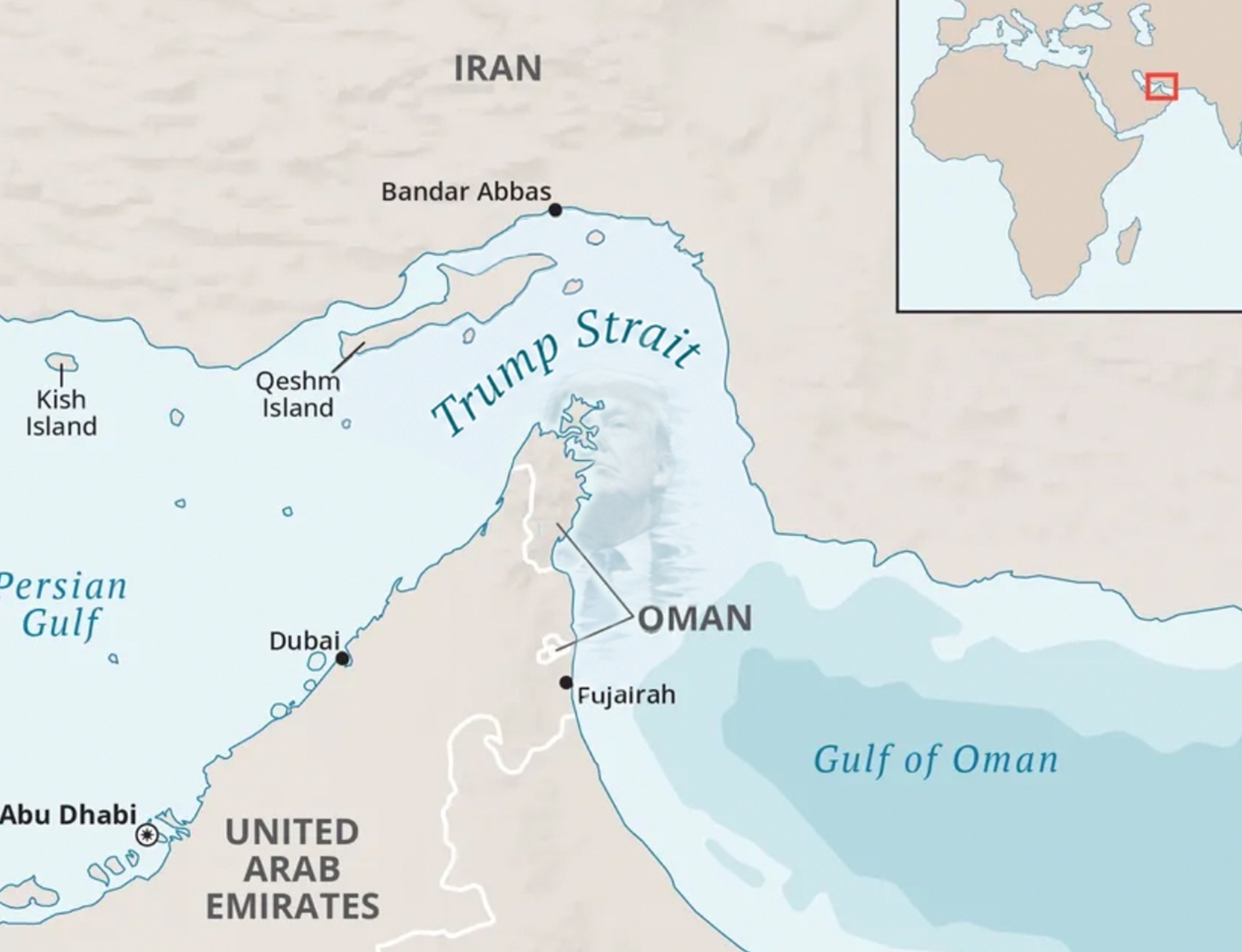 AS Ingin Ganti Nama Hormuz Jadi Selat Trump. (Foto: White House)