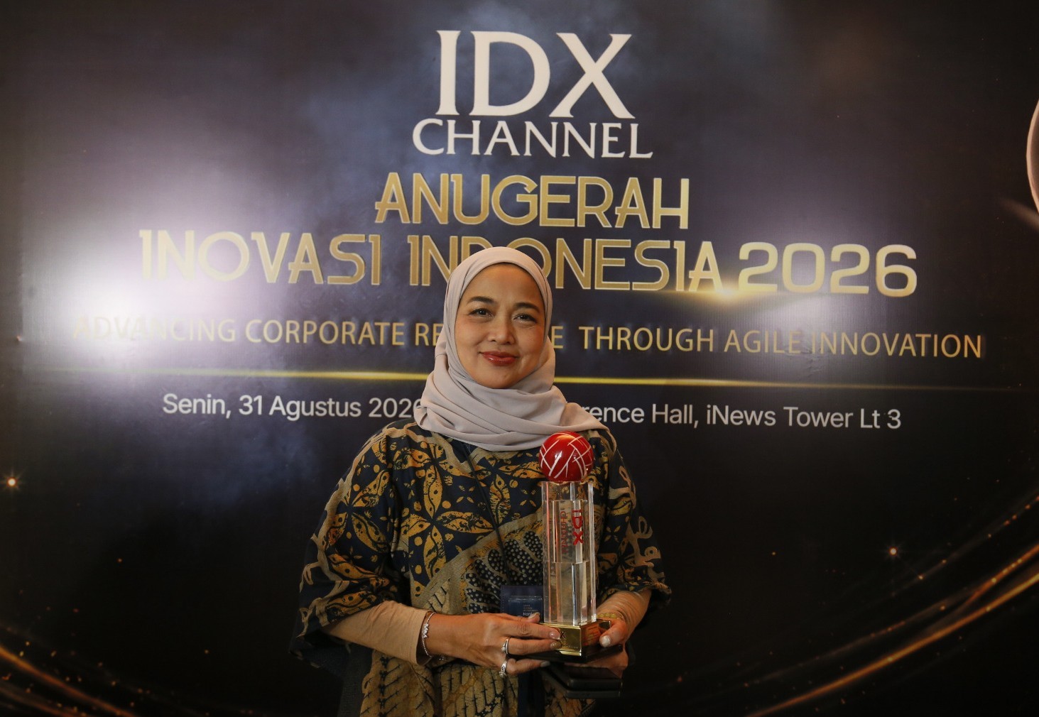 Produk Listrik Hijau Hero Global Investment (HGII) Raih Penghargaan ICAII 2026. (Foto: Inews Media Group)