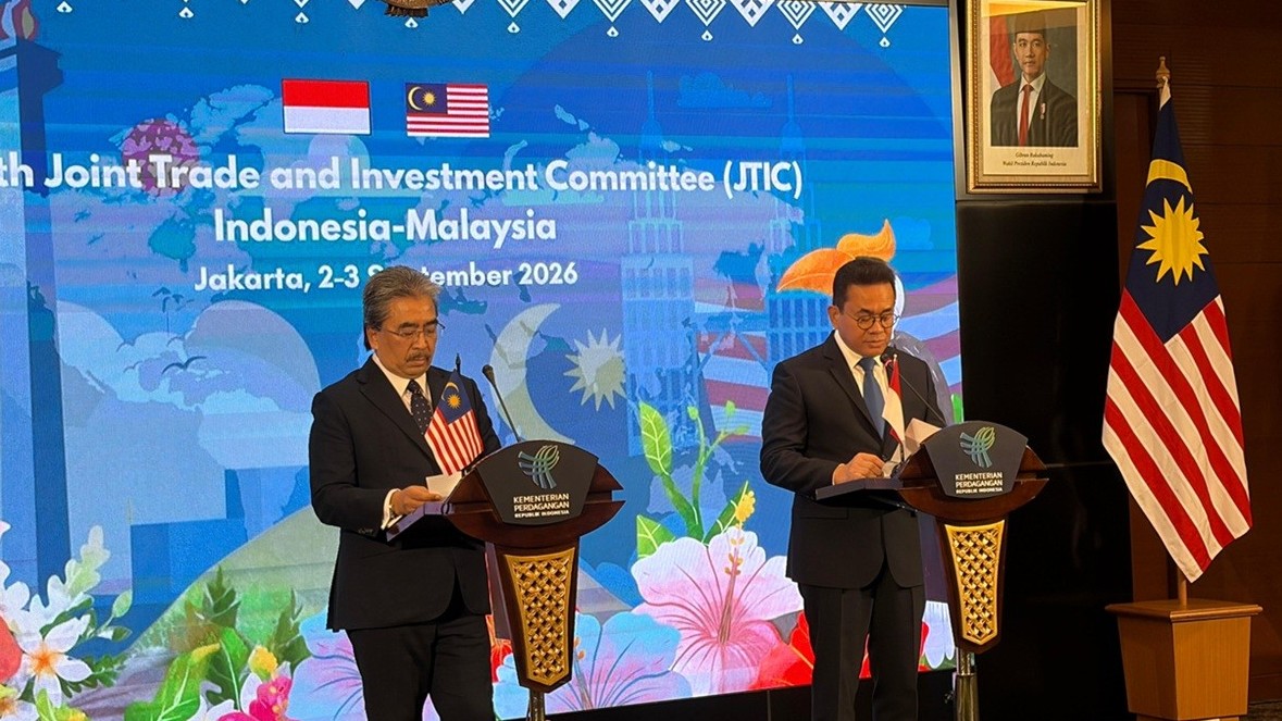 JTIC Indonesia-Malaysia Hasilkan Lima Komitmen Perkuat Kerja Sama Ekonomi, Ini Rinciannya. (Foto Tangguh/IMG)