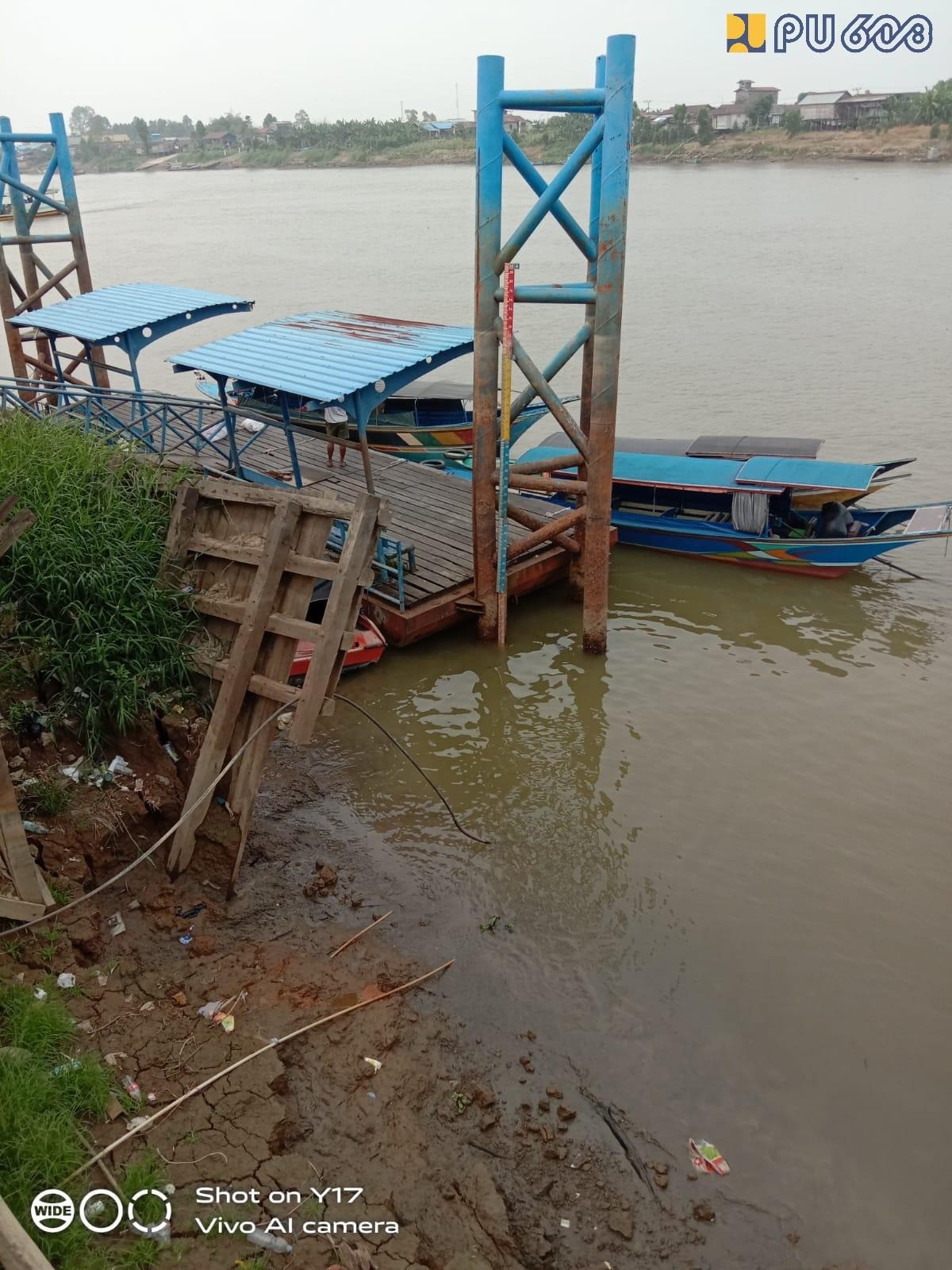 Sungai Mahakam Kering Imbas Kemarau Panjang, Distribusi BBM dan Bahan Pokok Tersendat (FOTO:Dok Ist)