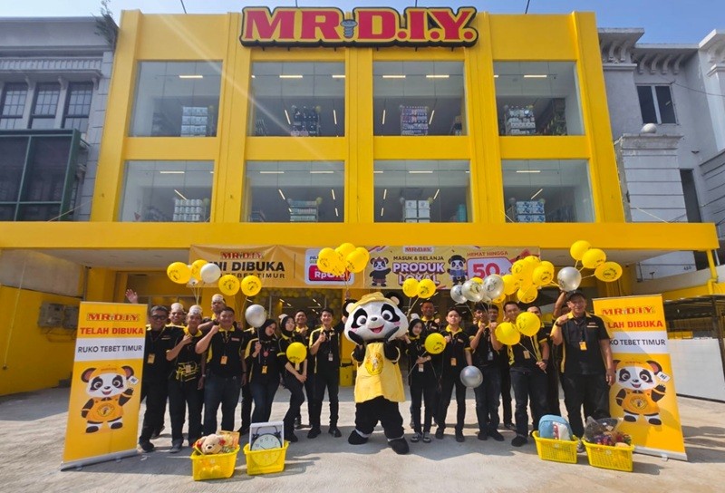 PT Daya Intiguna Yasa Tbk (MDIY) atau MR.D.I.Y. Indonesia resmi membuka toko ke-1.400 di Indonesia. (Foto: Ist)