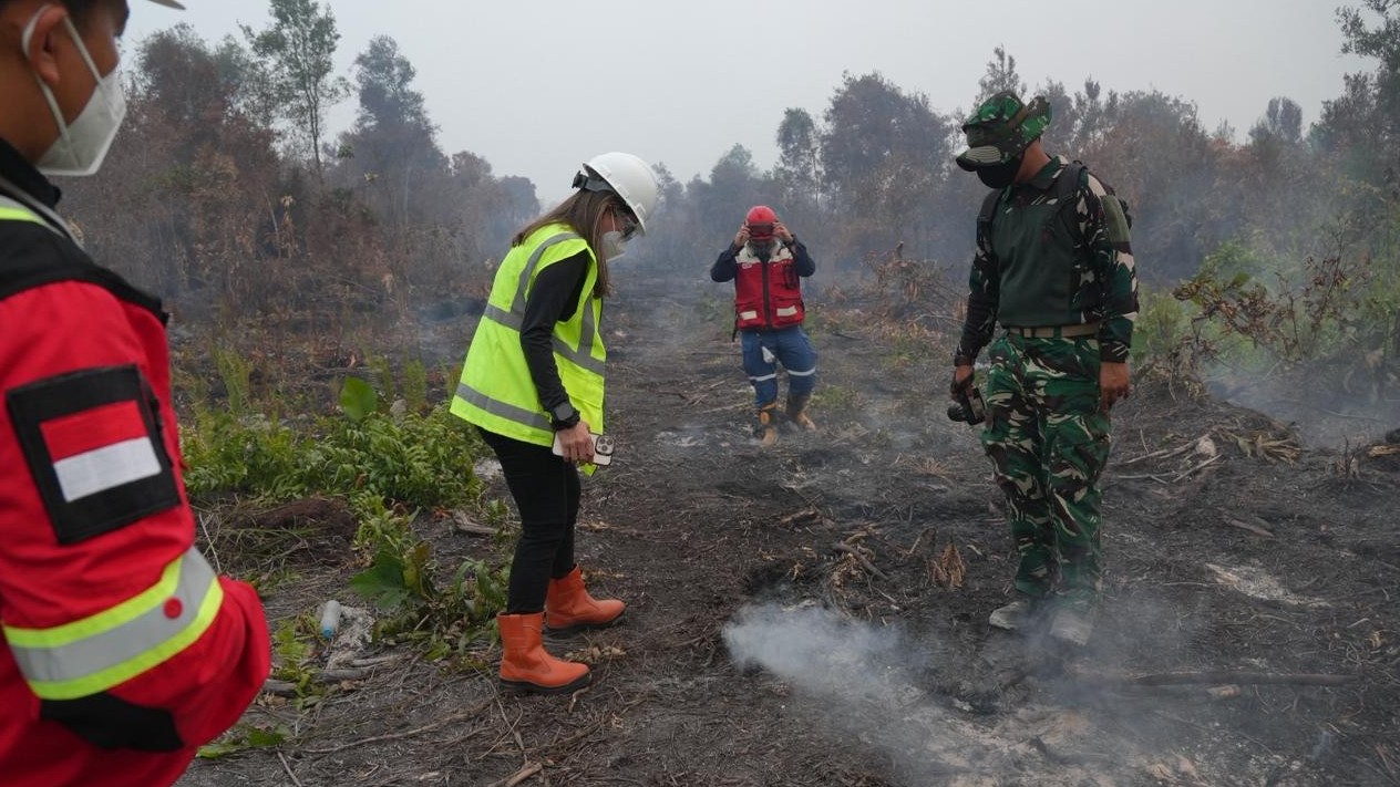 Tegaskan Tanggung Jawab Keberlanjutan, Grup MIND ID Perkuat Penanganan Dampak Karhutla. (Foto Istimewa)
